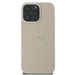 Калъф Guess Grained Ring MagSafe за iPhone 16 Pro - бежов