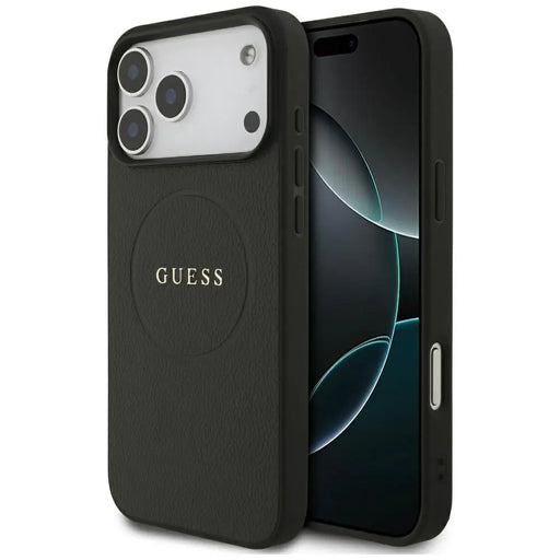 Калъф Guess Grained Ring MagSafe за iPhone 17 Pro Max
