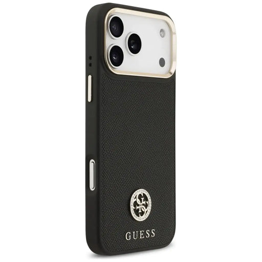 Калъф Guess Grained Strass Logo MagSafe за iPhone 17 Pro