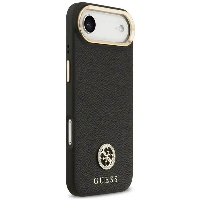 Калъф Guess Grained Strass Logo MagSafe за iPhone Air