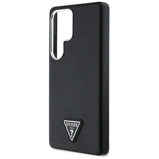 Калъф Guess Grained Triangle Logo MagSafe за Samsung Galaxy