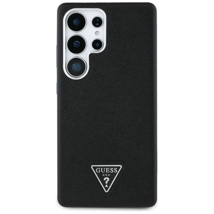 Калъф Guess Grained Triangle Logo MagSafe за Samsung Galaxy