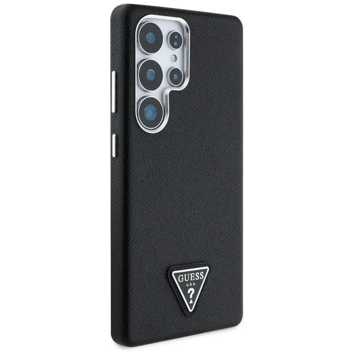 Калъф Guess Grained Triangle Logo MagSafe за Samsung Galaxy