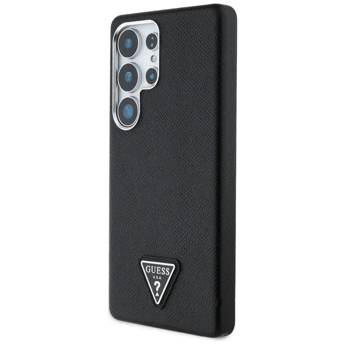 Калъф Guess Grained Triangle Logo MagSafe за Samsung Galaxy