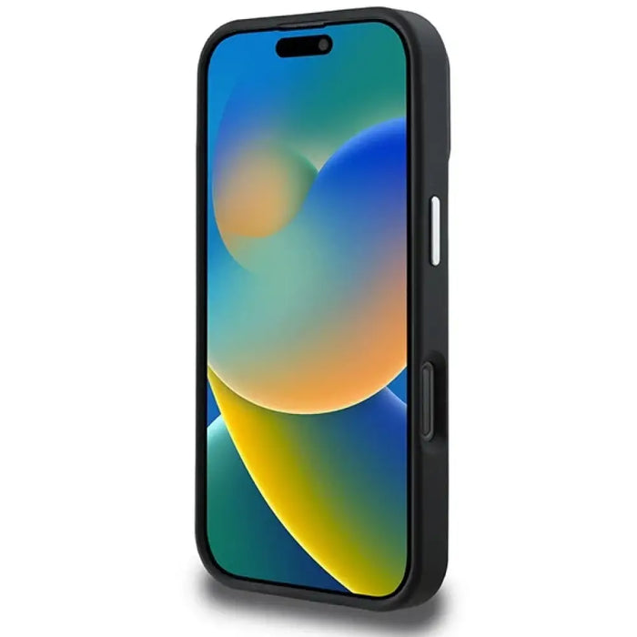 Калъф Guess Grained Triangle MagSafe за iPhone 16 Pro