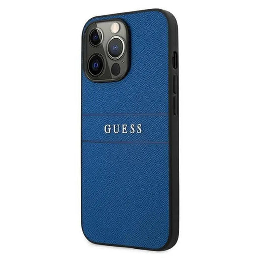 Калъф Guess GUHCP13XPSASBBL Saffiano Strap за iPhone 13 Pro