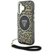 Калъф Guess HC IML Leopard Triangle Cord Strap MagSafe