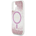 Калъф Guess HC Resin Bottom Glitter MagSafe iPhone 16