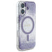 Калъф Guess HC Resin Bottom Glitter MagSafe за iPhone 16