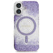 Калъф Guess HC Resin Bottom Glitter MagSafe за iPhone 16