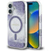 Калъф Guess HC Resin Bottom Glitter MagSafe за iPhone 16