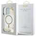 Калъф Guess HC Resin Bottom Glitter MagSafe за iPhone 16