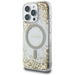 Калъф Guess HC Resin Bottom Glitter MagSafe за iPhone 16