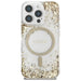 Калъф Guess HC Resin Bottom Glitter MagSafe за iPhone 16