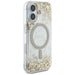 Калъф Guess HC Resin Bottom Glitter MagSafe за iPhone 16