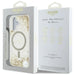Калъф Guess HC Resin Bottom Glitter MagSafe за iPhone 16