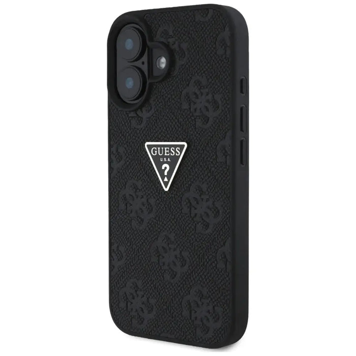 Калъф Guess Hot Stamp 4G Pattern Triangle Metal Logo