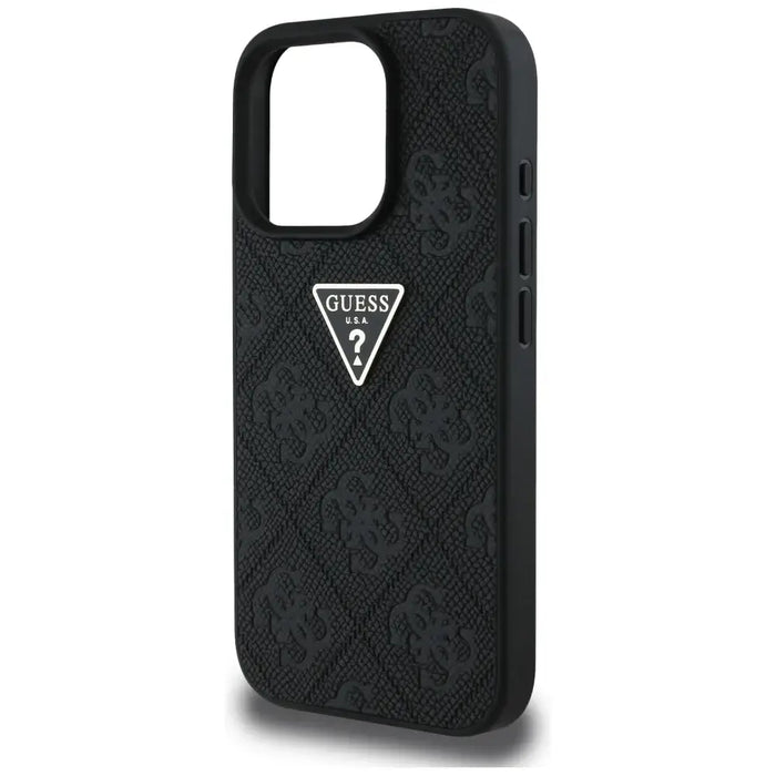 Калъф Guess Hot Stamp 4G Pattern Triangle Metal Logo
