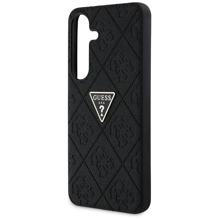 Калъф Guess Hot Stamp 4G Pattern Triangle Metal Logo