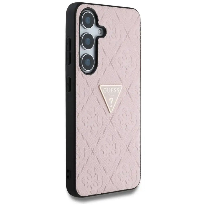 Калъф Guess Hot Stamp 4G Pattern Triangle Metal Logo