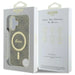 Калъф Guess IML 4G MagSafe за iPhone 16 Plus - кафяв