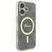 Калъф Guess IML 4G MagSafe за iPhone 16 Plus - кафяв
