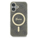 Калъф Guess IML 4G MagSafe за iPhone 16 Plus - кафяв