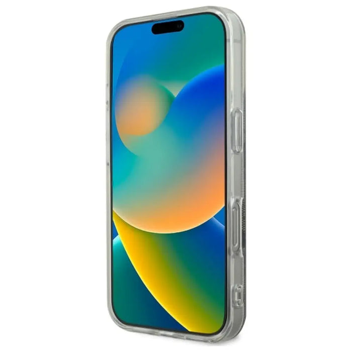 Калъф Guess IML 4G MagSafe за iPhone 16 Pro - кафяв