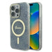Калъф Guess IML 4G MagSafe за iPhone 16 Pro - син