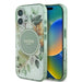 Калъф Guess IML Flower & Tonal Circle MagSafe за iPhone 16