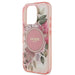 Калъф Guess IML Flower & Tonal Circle MagSafe iPhone 16 Pro