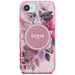 Калъф Guess IML Flowers MagSafe iPhone 16e - розов