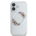 Калъф Guess IML Flowers Wreath MagSafe за iPhone 16 Plus