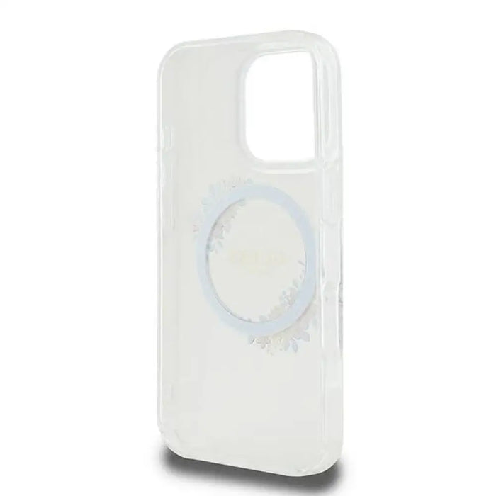 Калъф Guess IML Flowers Wreath MagSafe за iPhone 16 Pro