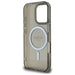 Калъф Guess IML Glitter Circle MagSafe за iPhone 16 Pro