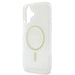 Калъф Guess IML Glitter Circle MagSafe за iPhone 16