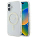 Калъф Guess IML Glitter Circle MagSafe за iPhone 16