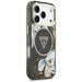 Калъф Guess IML Glitter Flowers Triangle MagSafe за iPhone