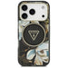 Калъф Guess IML Glitter Flowers Triangle MagSafe за iPhone