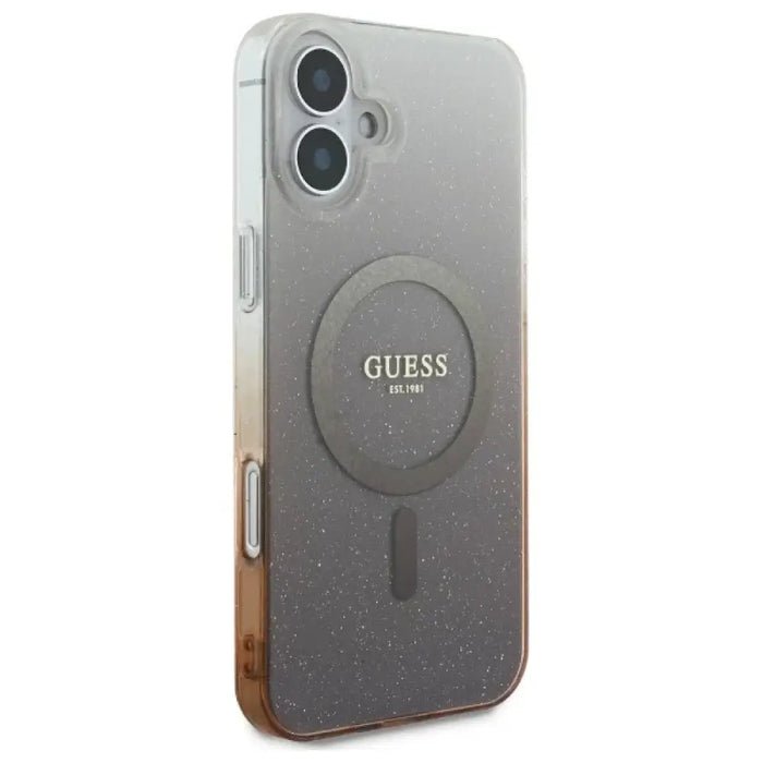 Калъф Guess IML Glitter Gradient MagSafe за iPhone 16
