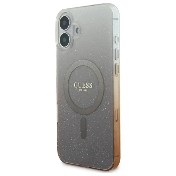 Калъф Guess IML Glitter Gradient MagSafe за iPhone 16