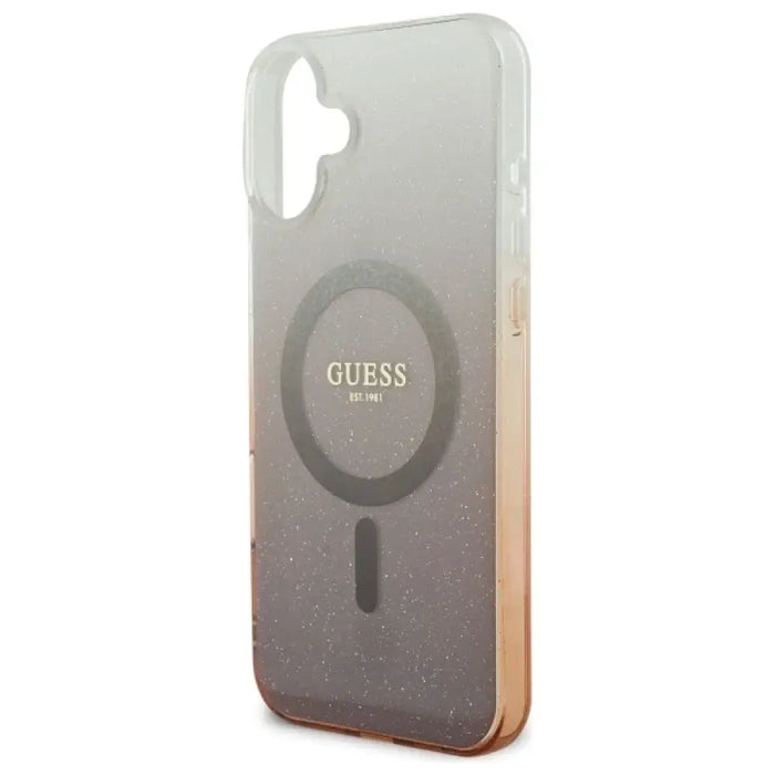 Калъф Guess IML Glitter Gradient MagSafe за iPhone 16