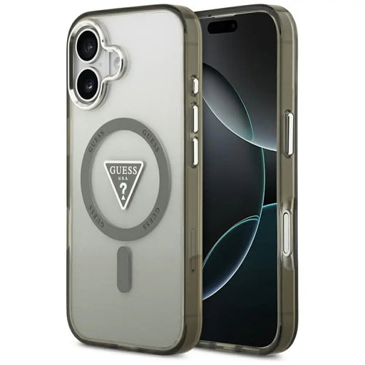 Калъф Guess IML Gradient Triangle Logo MagSafe за iPhone 17