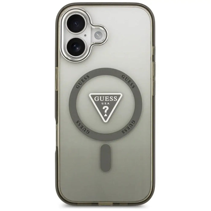 Калъф Guess IML Gradient Triangle Logo MagSafe за iPhone 17