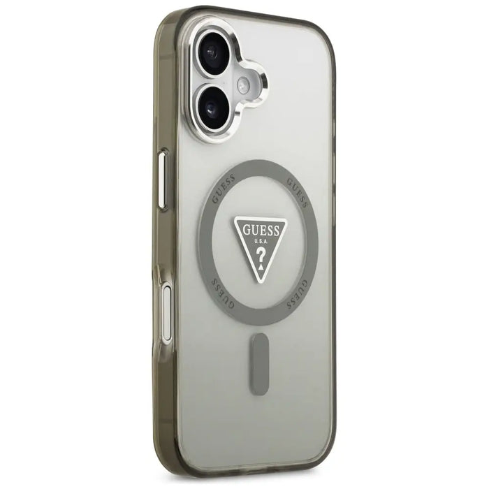 Калъф Guess IML Gradient Triangle Logo MagSafe за iPhone 17