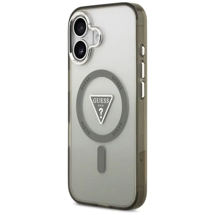 Калъф Guess IML Gradient Triangle Logo MagSafe за iPhone 17
