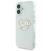 Калъф Guess IML Heart iPhone 16 - прозрачен
