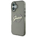 Калъф Guess IML Heart за iPhone 16 Plus - черен