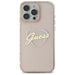 Калъф Guess IML Heart за iPhone 16 Pro - розов