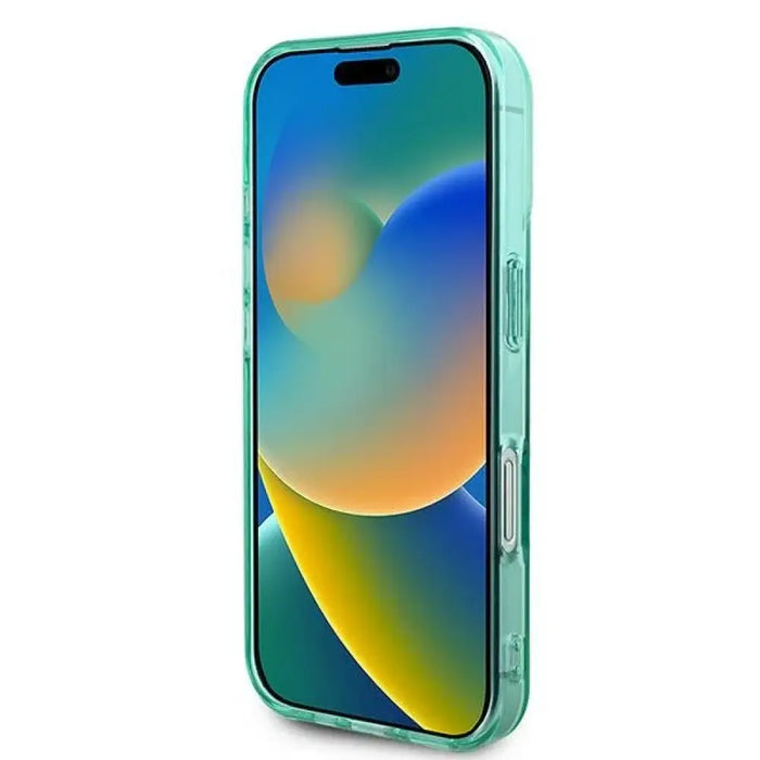 Калъф Guess IML Rhinestones MagSafe за iPhone 16 Plus